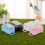 2X Blue Mini Roller Travel Suitcase Candy Box Pers 11