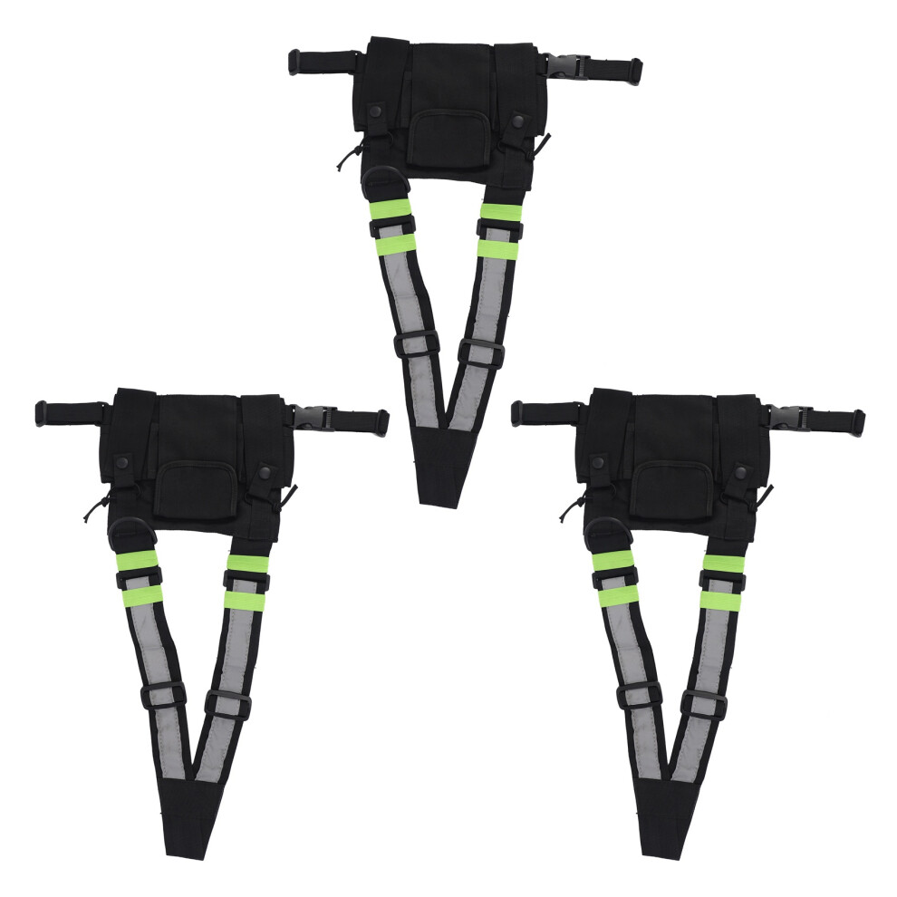 3X Radios Pocket Radio Chest Harness Front Pack Po 4854184424543