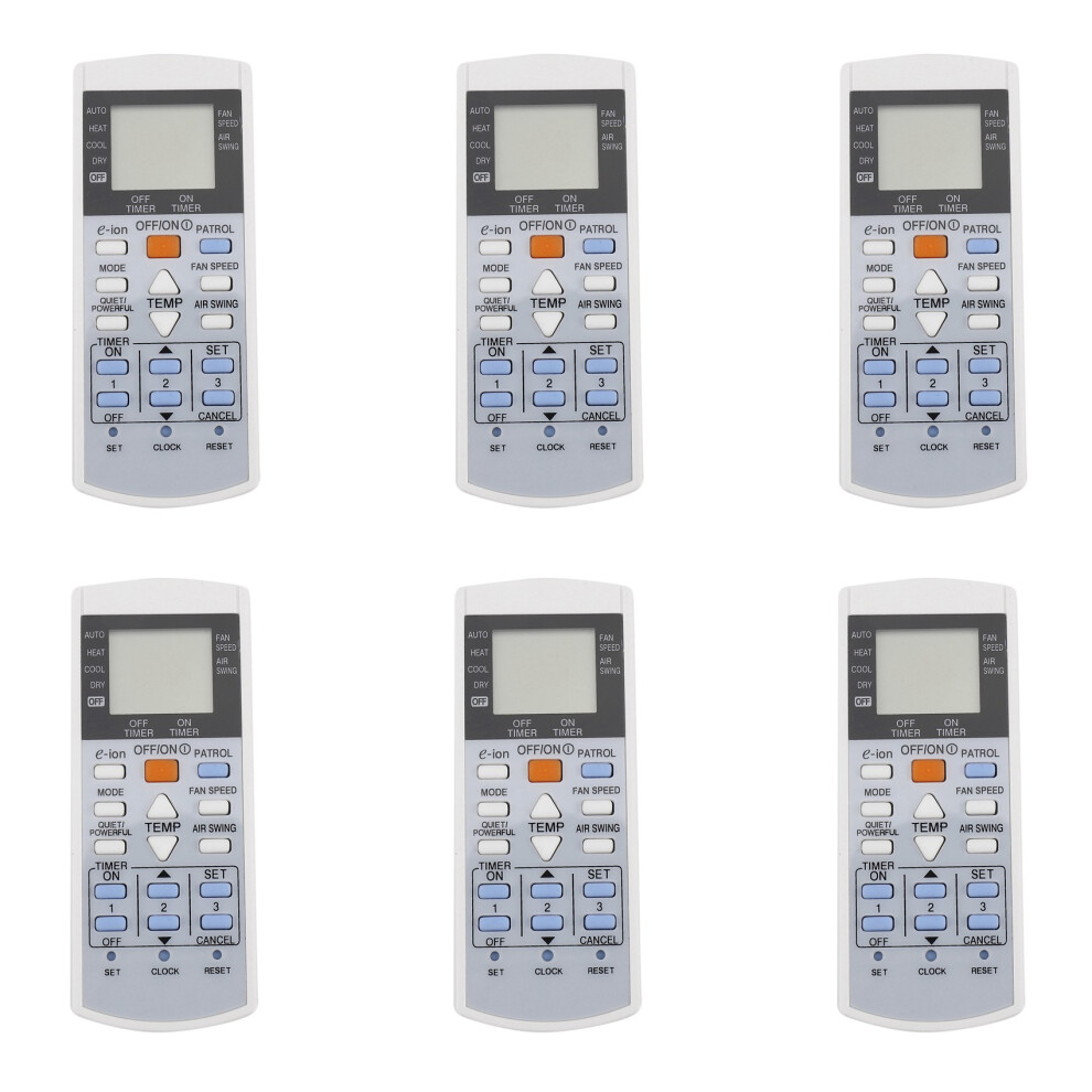 6X Conditioner Air Conditioning Remote Control For White 4854184403531