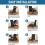 2X Anti-Dirty Rotating Stretch Office Computer Des 6