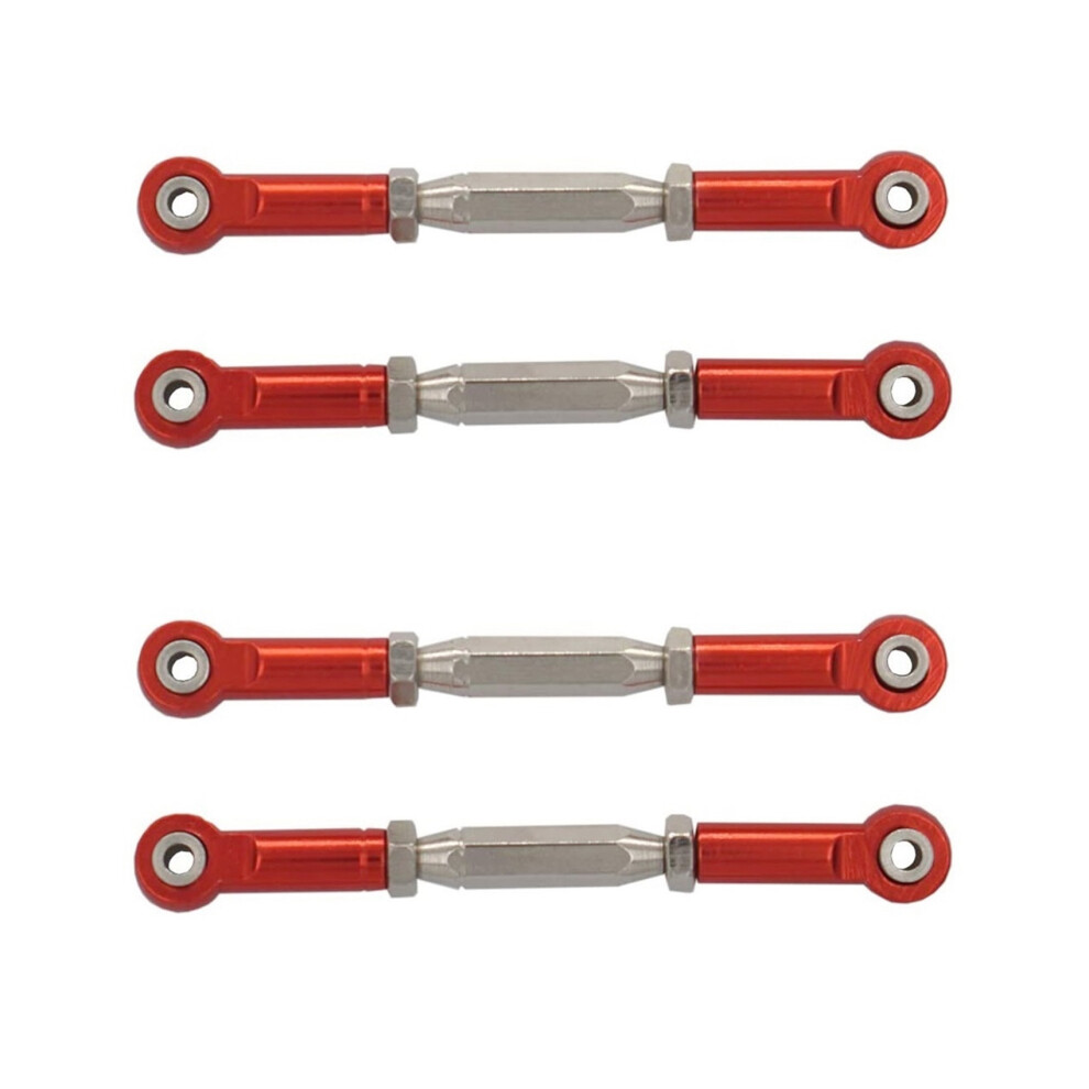 4Pcs Metal Adjustable Steering Linkage Servo Link 4854184427704