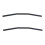 2X 7/8 Inch Handlebar 22mm Black Drag Straight Bar 2