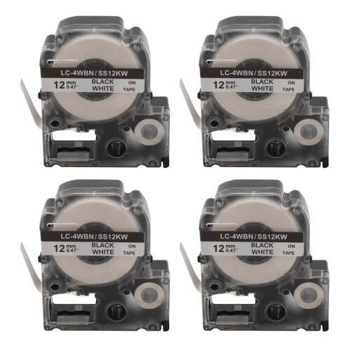 20 Pack Replace -4WBN LC-4WBN9(SS12KW) Label Tapes 1