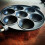 2X 7 Hole Cooking Cake Pan Cast Iron Omelette Non- 8
