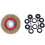 2X Wire Brush Wheel for Bench Grinder Polish + Red 3