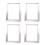 4X A3 Screen Printing Aluminum Frame 31X41cm with 1