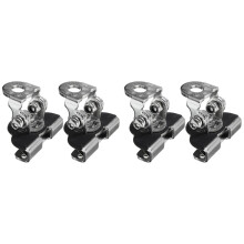 Universal 4X A Pillar Hood LED Work Light Bar Moun