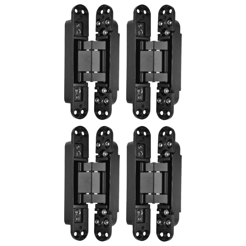 4Pcs 6 Inch Concealed Door Hinges 180 Degree Swing 4854184432685
