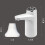 3X Electric Water Bottle Pump with Base USB Dispen 9