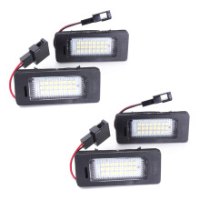 4X License Number Plate LED Light Lamp for A4 A5 Q