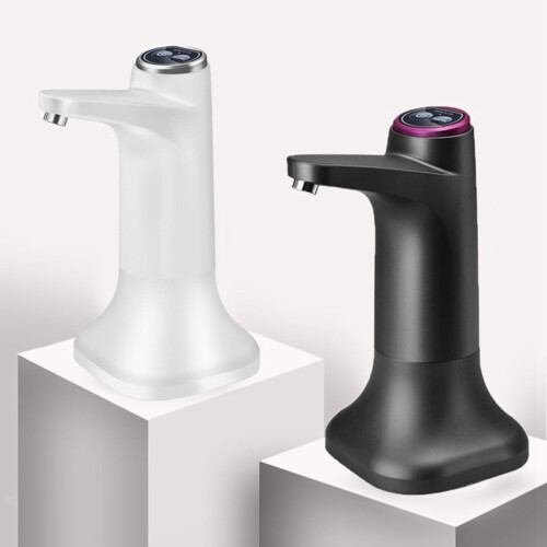3X Electric Water Bottle Pump with Base USB Dispen 2
