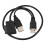2X Slim Cable USB 2.0 to 7+6 External Power for La 7