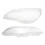 2X Car Clear Headlight Lens Cover Replacement Head 10