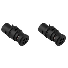 2X Radiator Coolant Expansion Thermostat Tank for