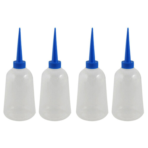 4 Pcs Soft Plastic Industry Sewing Machine Oil Liq
