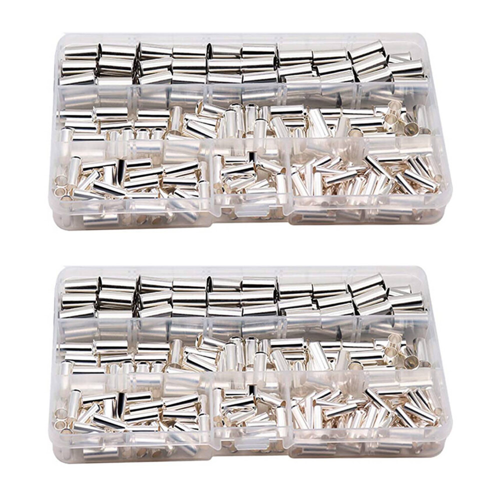 Wire Copper Crimp Fitting Ferrules,Awg 4,6,8,10 No 4854184443896