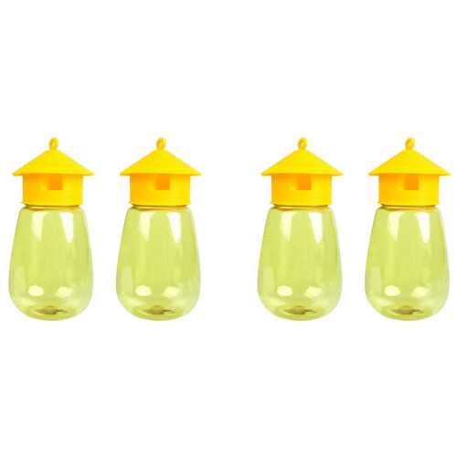 4 Pack Fly Reusable Traps, Fruit Traps Catcher Out