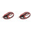 2X 1000V Banana Plugs Detachable Tip Multimeter Pr 2