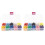 2000 Pieces 1/8 Inch Map Push Pins Tacks with Roun 2