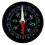 2Pcs 40mm Clear Liquid-Filled Camping Compass Hiki 5
