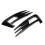 6x for Golf 7 MK7 2013-2017 Gloss Black Car Bumper 7