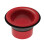2X Drum Enhancer ABS Rubber Kick with Black Port H 11