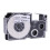 8 Pack 12mm Black On White Label Tape Maker Compat 7