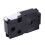 8 Pack 12mm Black On White Label Tape Maker Compat 5