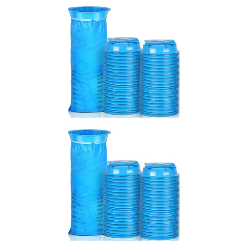 90Pcs 1000Ml Vomit Bags Motion Sickness Blue Emesi 1