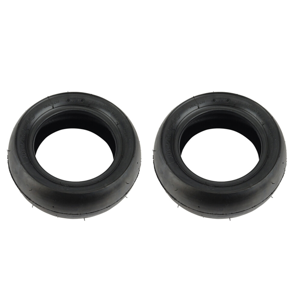 2X Slick Tyre 110/50-6.5 Tubeless Vacuum Tire For Black 4854184447238