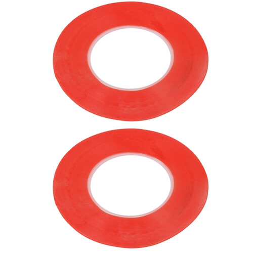 2pcs 2mm Adhesive Double Sided Tape Strong Sticky 1