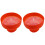 2X Popcorn Microwave Silicone Foldable Red Kitchen 2