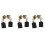 6Pcs Power Tool Replacement 16mm x 13.5mm 6.5mm Mo 2