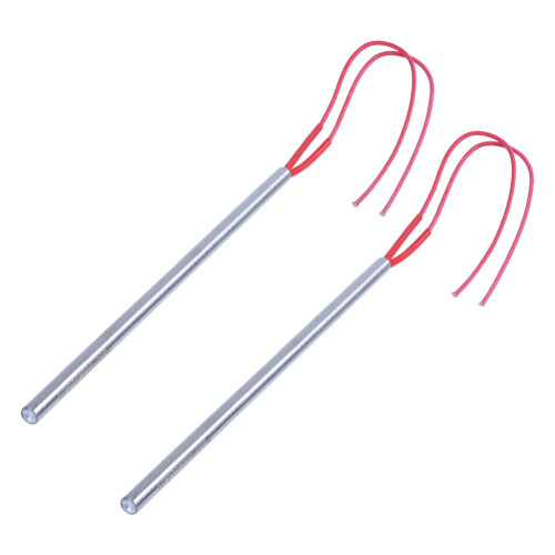 2pcs 10mm x 270mm Single End Heating Elements Heat 1