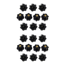 20PCS M6 Female Knob Screws x 32mm Threaded Star H