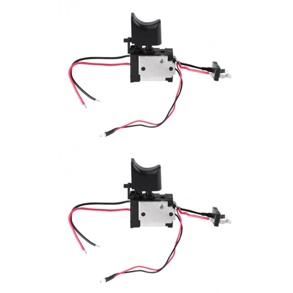 2X Dc7.2-24V Electric Drill Switch Cordless Speed 4851335340851
