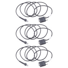 3X LS2208 RS232 Serial Cable CBA-R01-S07PAR Barcod