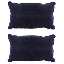 2X Double-Sided Flocking Pillow Inflatable Portabl