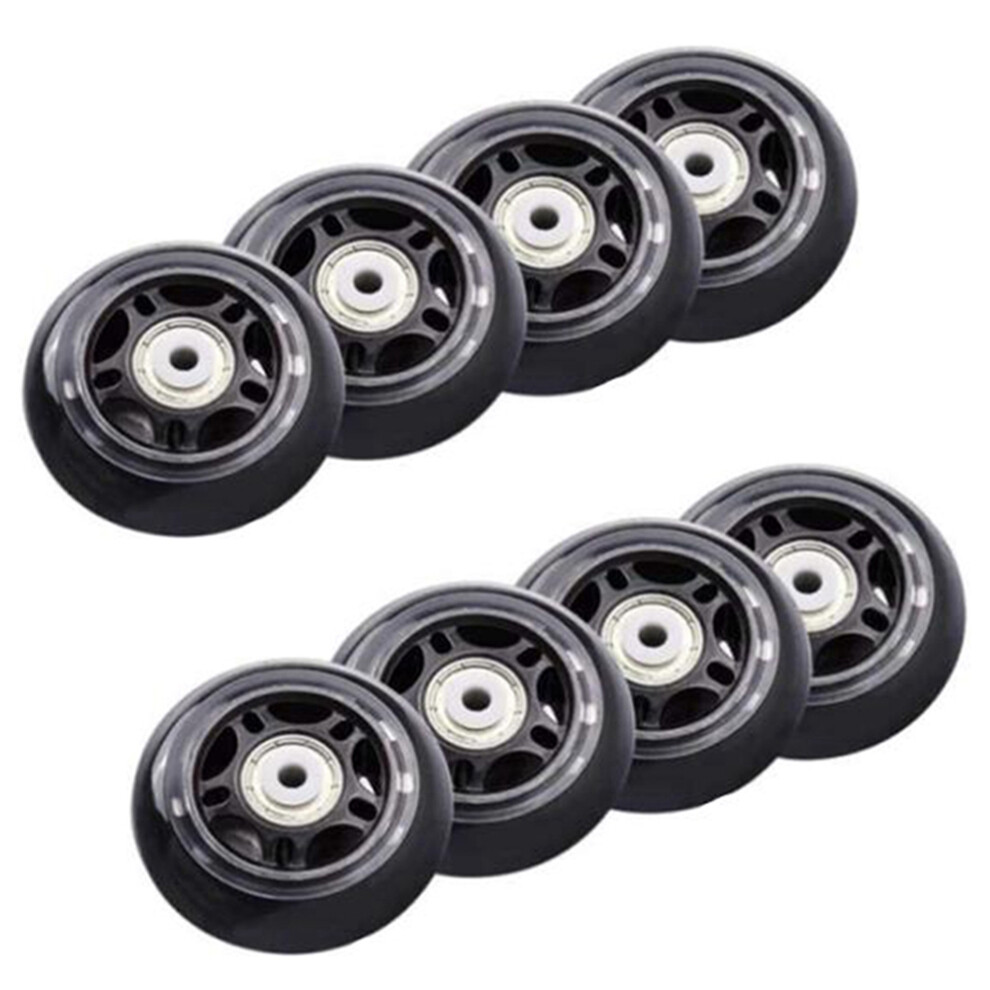 8Pcs Roller Skates Non-Flashing Wheel Skate 70X24m 4854184447023