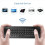 2X MX3 Air Mouse Wireless Keyboard Backlit Smart R 6