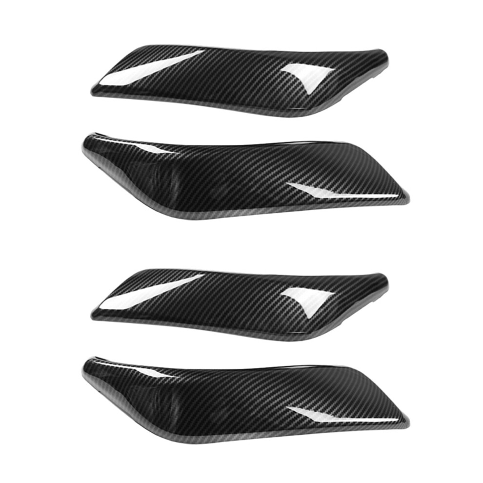 4Pcs Carbon Fiber Car Inner Door Handle Trim Pull 4854184408741