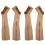 4x Compression Stockings Nylon Zipper Sock Open To 2