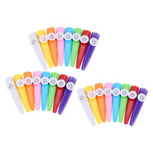 72 Pieces Plastic Kazoos 8 Colorful Kazoo Musical