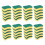 240Pcs Multi-Purpose Double-Faced Sponge Scouring 1