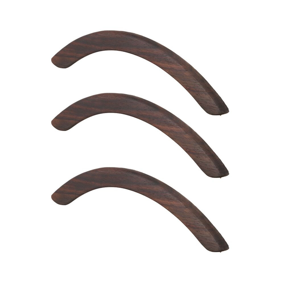 Semoic 3X Rosewood Figured Solid Guitar Arm Rest Parts &