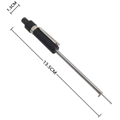 2X Brake Pad Detection Pen Scale Thickness Gauge f 2