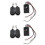 2X Ebike Alarm System Dual Remote Control 36V 48V 2