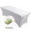 2X Cils Couverture de Lit Beauty Sheets Table élastique Extension de Cils étirable Drap de Cosmétique Blanc 3