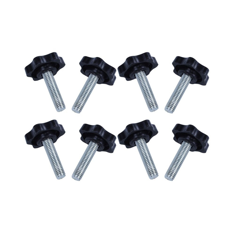 8 Pcs M8 X 30Mm Male Thread 32Mm Star Head Clampin 4851335353226
