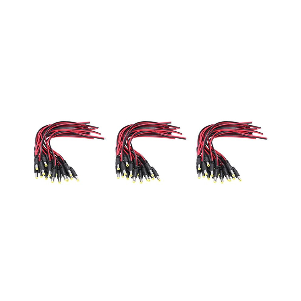 60 Pcs 5.5 X 2.1Mm Male Dc Power Jack Plug Cctv Ca 4851335354926